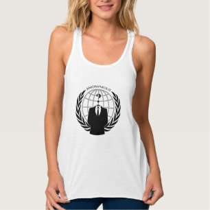 Cool ANONYMOUS Logotype Tanktop