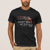 Cool antiek revolver t-shirt (Voorkant)
