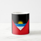 Cool Antigua en Barbuda Flag Koffiemok (Center)