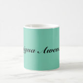 Cool Antigua Geweldige Quote Coffee Mok (Center)