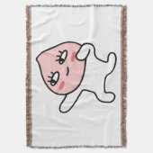 Cool Apeach Deken (Voorkant Verticaal)
