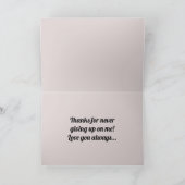 Cool Aqua Roos Happy Moederdag Kaart (Binnen)