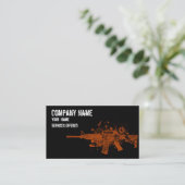 Cool Ar 15 rood Visitekaartje (Staand voorkant)