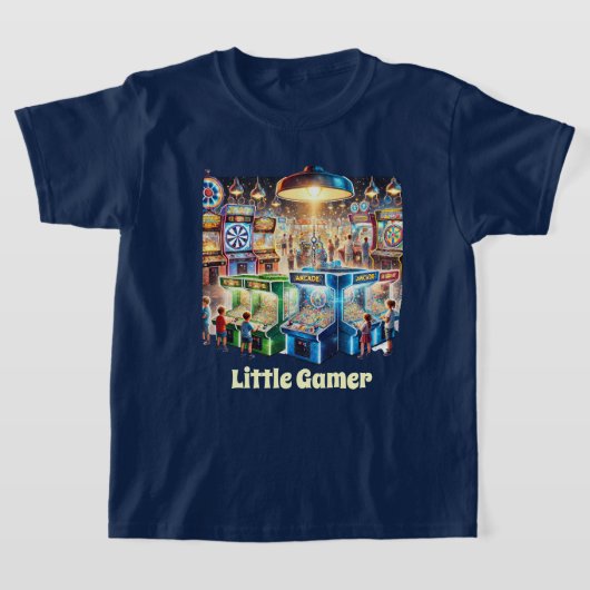 Cool arcade gamer kinder unisex t-shirt (Laagn)