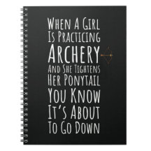 Cool Archery Gifts For Women Girl Bow Arrow Archer