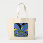 Cool Arches met Fractal Spheres Art Design Grote Tote Bag (Voorkant)
