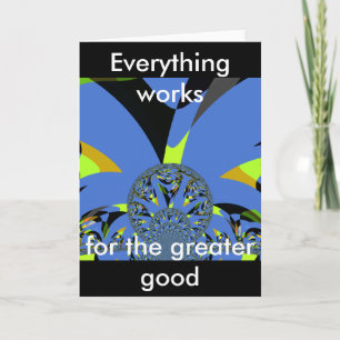 Cool Arches met Fractal Spheres Art Design Kaart