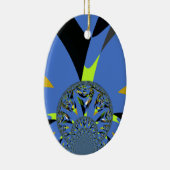 Cool Arches met Fractal Spheres Art Design Keramisch Ornament (Rechts)