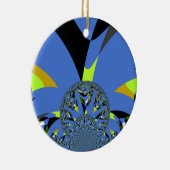 Cool Arches met Fractal Spheres Art Design Keramisch Ornament (Rechts)