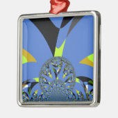 Cool Arches met Fractal Spheres Art Design Metalen Ornament (Links)