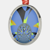 Cool Arches met Fractal Spheres Art Design Metalen Ornament (Links)