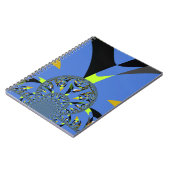 Cool Arches met Fractal Spheres Art Design Notitieboek (Linkerzijde)