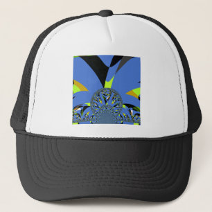 Cool Arches met Fractal Spheres Art Design Trucker Pet