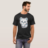 Cool Arctic Fox T-shirt (Voorkant volledig)