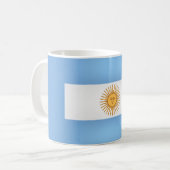 Cool Argentina Flag Koffiemok (Voorkant links)
