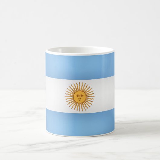Cool Argentina Flag Koffiemok (Center)