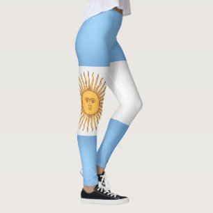 Cool Argentina Flag Mode Leggings