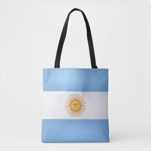 Cool Argentina Flag Mode Tote Bag (Voorkant)