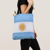 Cool Argentina Flag Mode Tote Bag (Dichtbij)