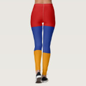 Cool Armenia Flag Mode Leggings (Achterkant)