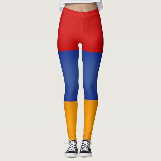 Cool Armenia Flag Mode Leggings (Voorkant)