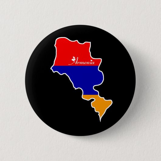 Cool Armenia Ronde Button 5,7 Cm (Voorkant)