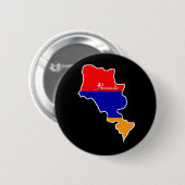 Cool Armenia Ronde Button 5,7 Cm (Voorkant /achterkant)