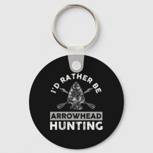 Cool Arrowhad-ontwerp voor mannen Arrowiad Hunt Sleutelhanger