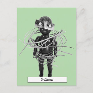 Cool Art Doll Briefkaart