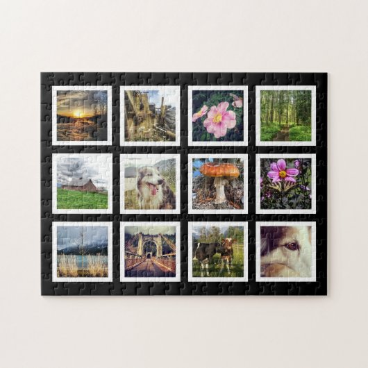 Cool Art Gallery Style Instagram Photo Showcase Legpuzzel (Horizontaal)