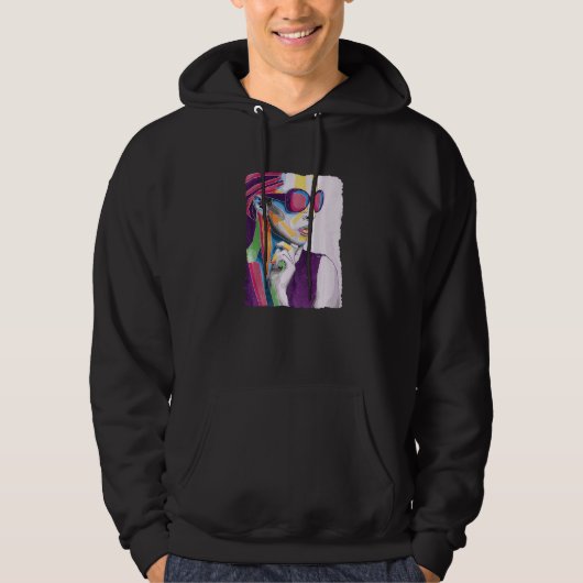 Cool Art Woman Premium Hoodie (Voorkant)