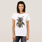 Cool Artistic Cuckoo Bee T-shirt (Voorkant volledig)