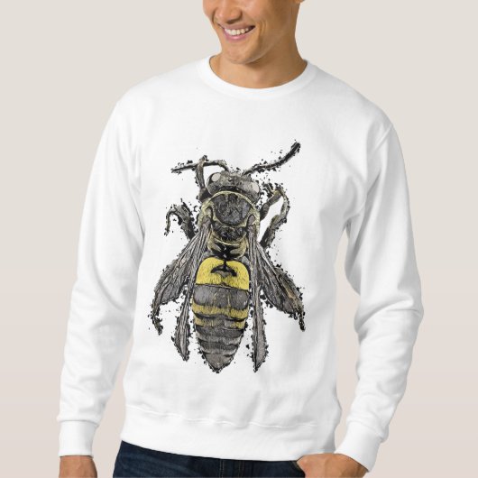 Cool Artistic Cuckoo Bee Trui (Voorkant)