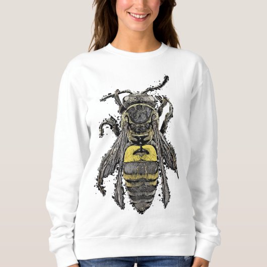 Cool Artistic Cuckoo Bee Trui (Voorkant)