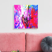 Cool artistiek ontwerp canvas afdruk (Insitu (Woonkamer))