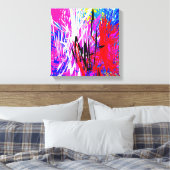 Cool artistiek ontwerp canvas afdruk (Insitu (Slaapkamer))