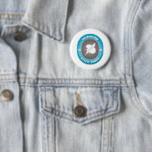Cool Artists Club Ronde Button 5,7 Cm (In situ)