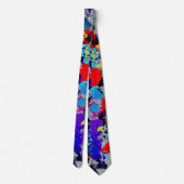 Cool Artsy Abstracte Tendy Stropdas (Achterkant)