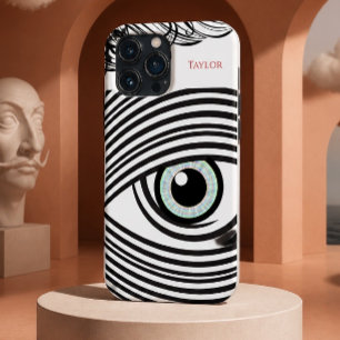 Cool & Artsy Kunstzinnige Abstracte Oog Persoonlij Case-Mate iPhone Case
