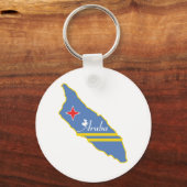 Cool Aruba Sleutelhanger (Voorkant)