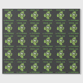 Cool as a Cucumber Gangster Pickle Vegetables Cadeaupapier (Vlak)