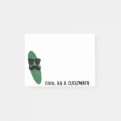 Cool as Cucumber Post it Notes (Voorkant)