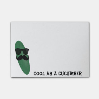 Cool as Cucumber Post it Notes