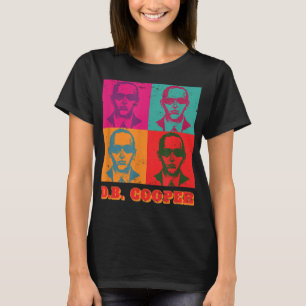 Cool as Db Cooper Pop Art 1971 Retro Skyjacking Hi T-shirt