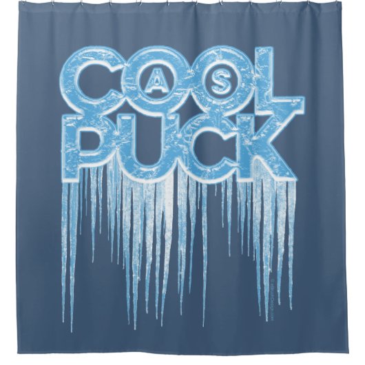 Cool As Puck Douchegordijn (Voorkant)