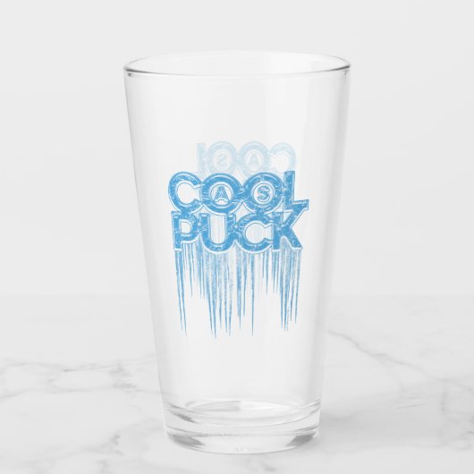 Cool As Puck Glas (Voorkant)