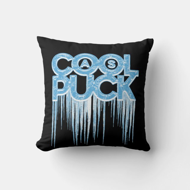 Cool As Puck Kussen (Voorkant)
