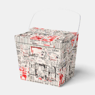 COOL Asian Torn Peeled Billboard Bedankdoosjes