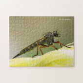Cool Assassin Fly Bug Insect Legpuzzel (Horizontaal)