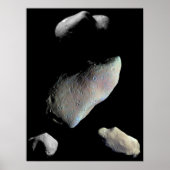 Cool Asteroïden Poster (Voorkant)